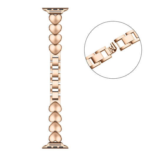 Aphrodite Heart Stainless Steel Band for Apple Watch