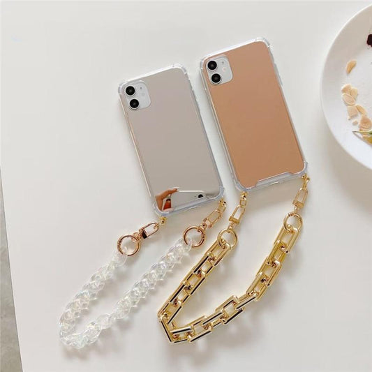 Fashionista Mirror Chain iPhone Case